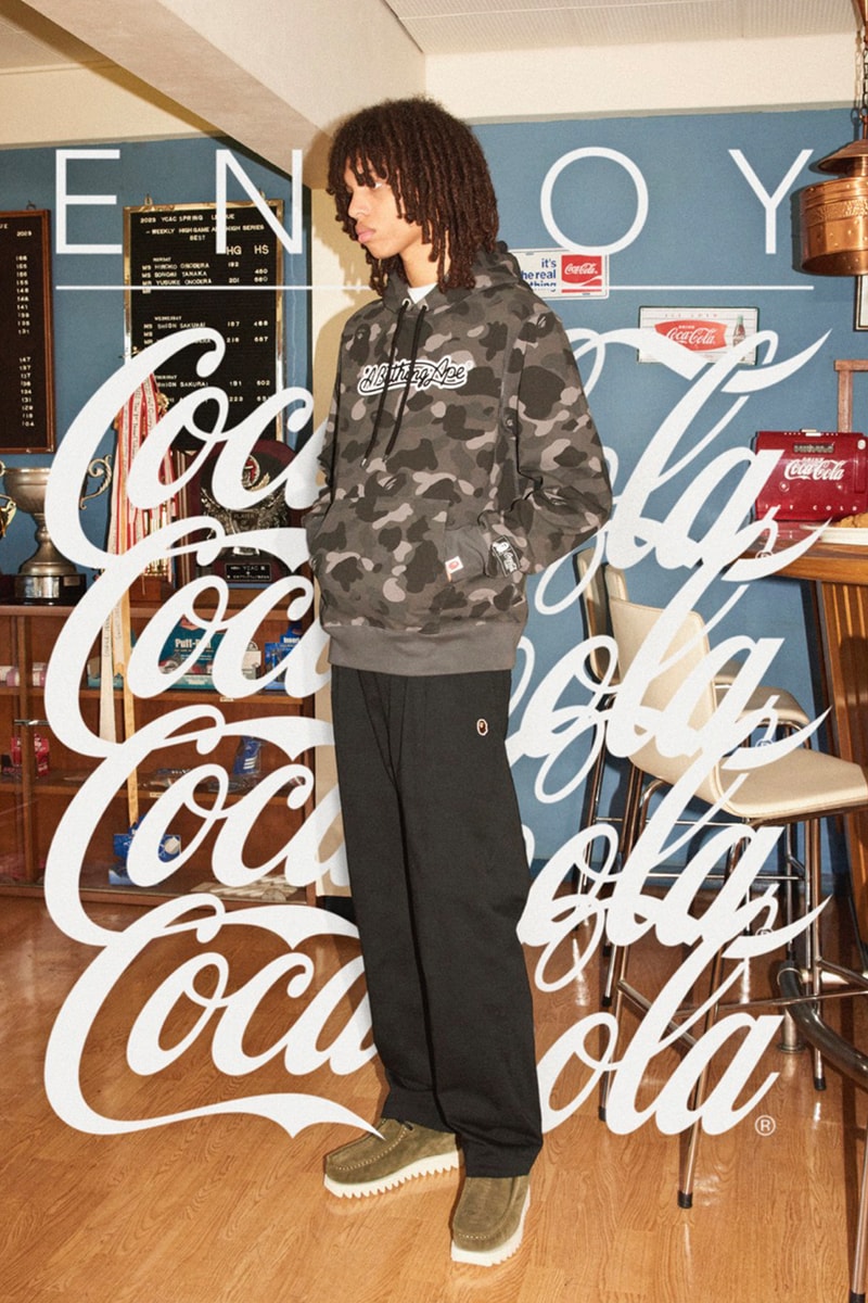 ア・ベイシング・エイプからコカ･コーラとの最新コラボコレクションが到着 A BATHING APE® x Coca-Cola®︎ collab collection 2023 fall winter release info