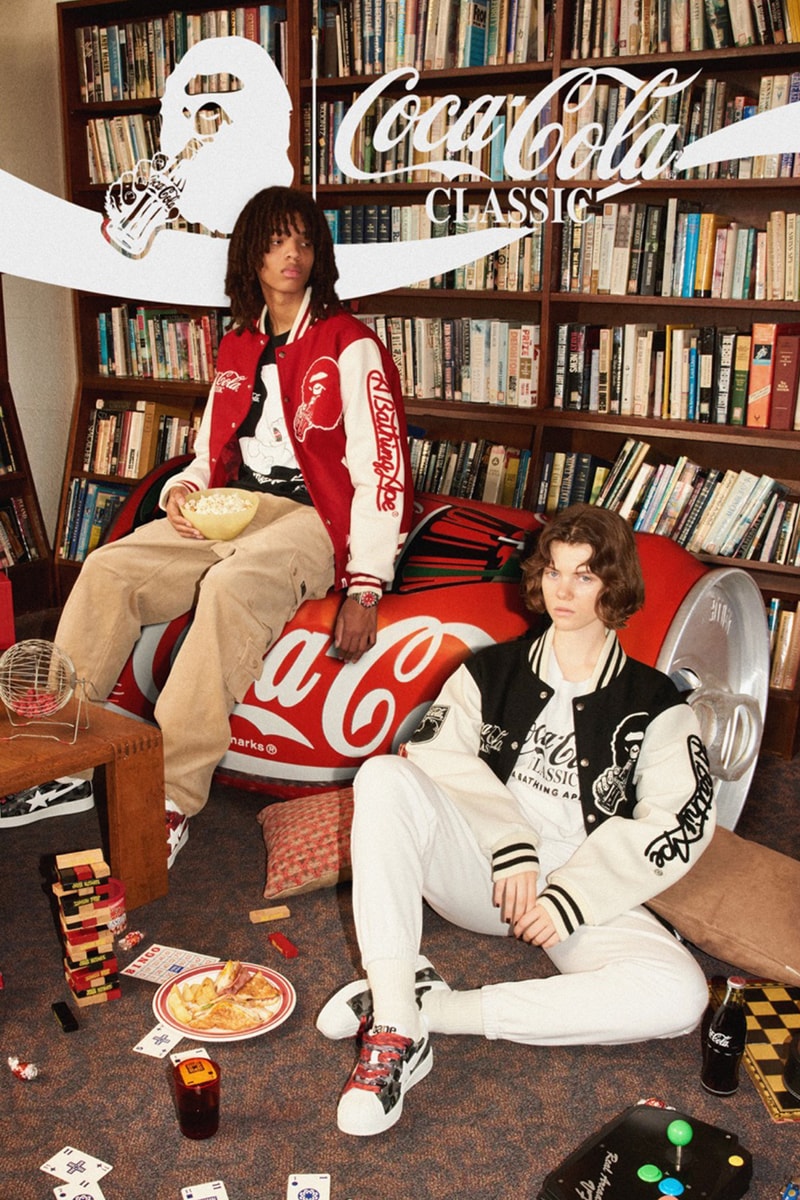 ア・ベイシング・エイプからコカ･コーラとの最新コラボコレクションが到着 A BATHING APE® x Coca-Cola®︎ collab collection 2023 fall winter release info