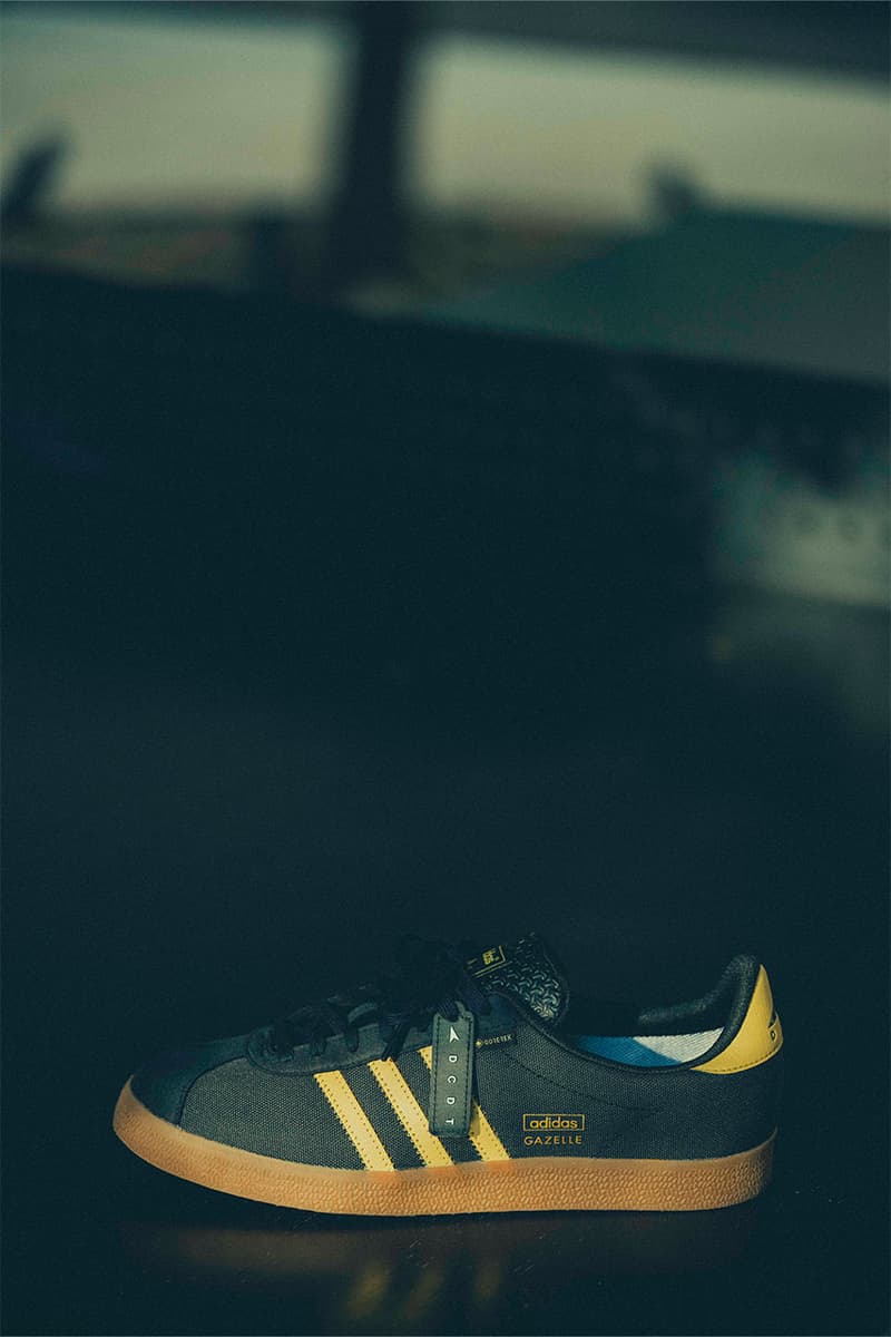 アディダスオリジナルスxディセンダントによるコラボガゼルDCDT GTX が発売 adidas originals descendant gazelle dcdt gtx release info