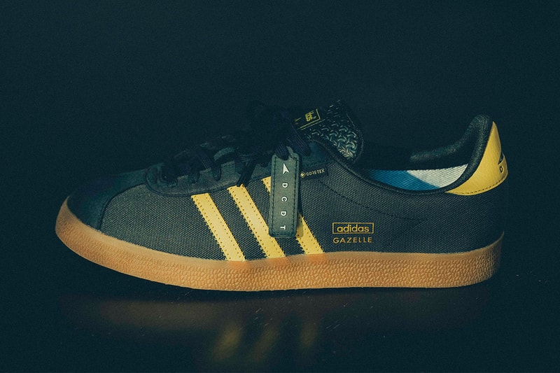 adidas Originals x DESCENDANT によるコラボ Gazelle DCDT GTX が発売
