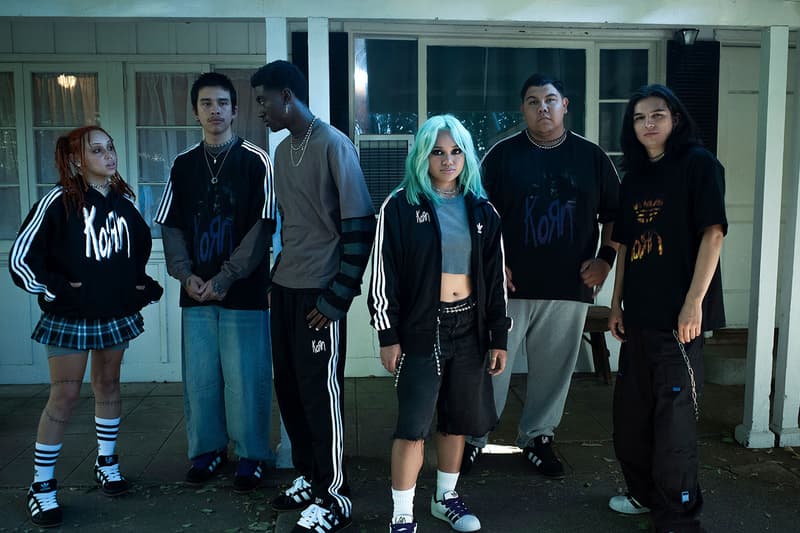 アディダスオリジナルスがニュー・メタルバンド コーンとのコラボコレクションを発表 adidas originals korn collab collection release info