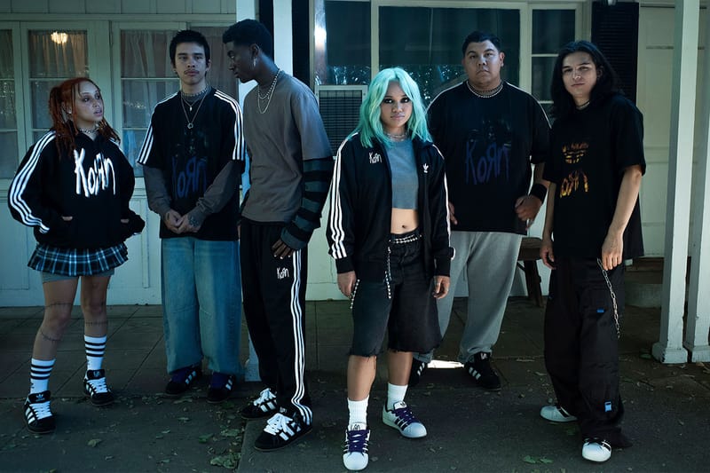 adidas Originals がニュー・メタルバンド KoRn とのコラボコレクションを発表