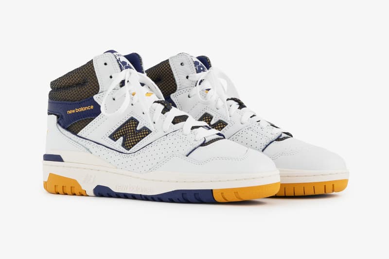 エメ レオン ドレ x ニューバランスから最新コラボとして550と650が登場 Aimé Leon Dore Honors NYC’s Masaryk Community Gym in New Balance 550/650 Capsule lower east side brooklyn bronx queens manhattan aime ald nb 550s 650s teddy santis high top low top yellow les fall winter sneaker signature logo brand upper lower sole tongue 