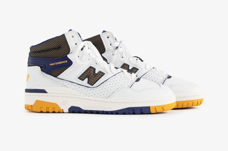 エメ レオン ドレ x ニューバランスから最新コラボとして550と650が登場 Aimé Leon Dore Honors NYC’s Masaryk Community Gym in New Balance 550/650 Capsule lower east side brooklyn bronx queens manhattan aime ald nb 550s 650s teddy santis high top low top yellow les fall winter sneaker signature logo brand upper lower sole tongue 