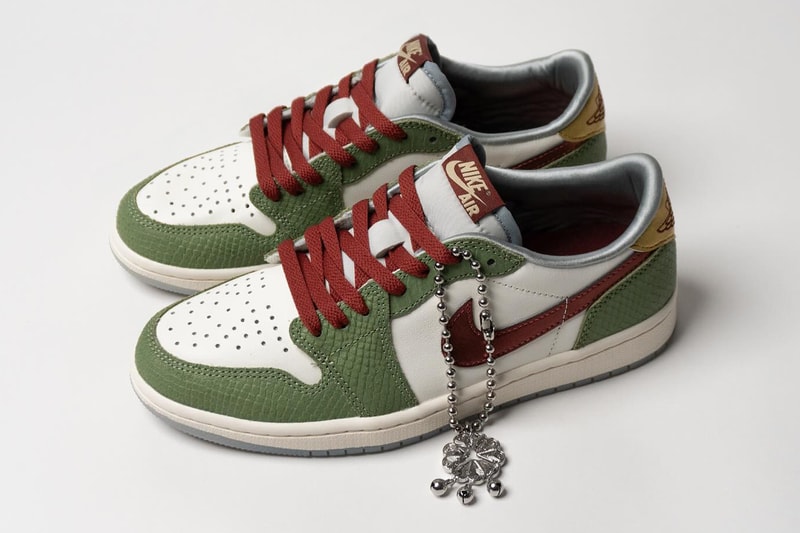 辰年の幕開けを祝した新作エアジョーダン1ロー“イヤーオブドラゴン”が来春登場 Air Jordan 1 Low OG Year of the Dragon FN3727-100 Release Date info store list buying guide photos price