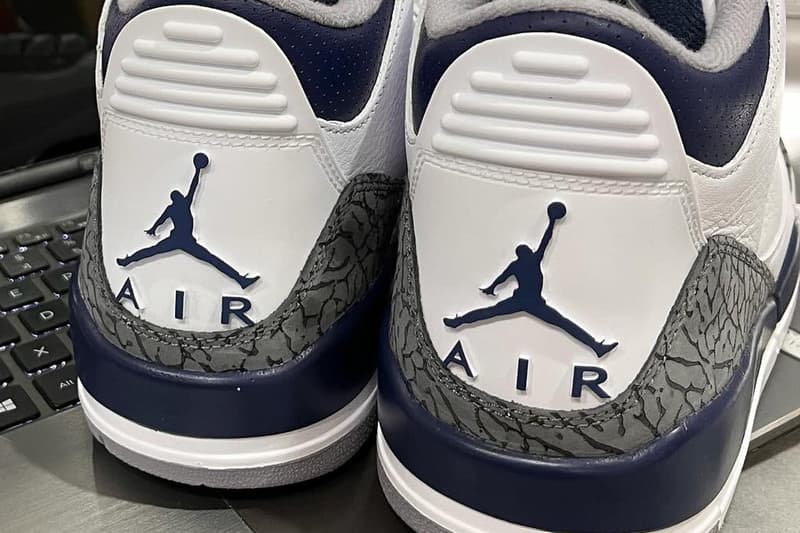 エアジョーダン3から来たる冬にぴったりなカラーリングのミッドナイトネイビーが登場 Air Jordan 3 Midnight Navy CT8532-140 Release Date info store list buying guide photos price