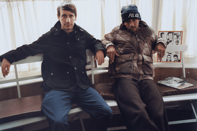 PALACE SKATEBOARDS と Barbour のコラボコレクションが登場