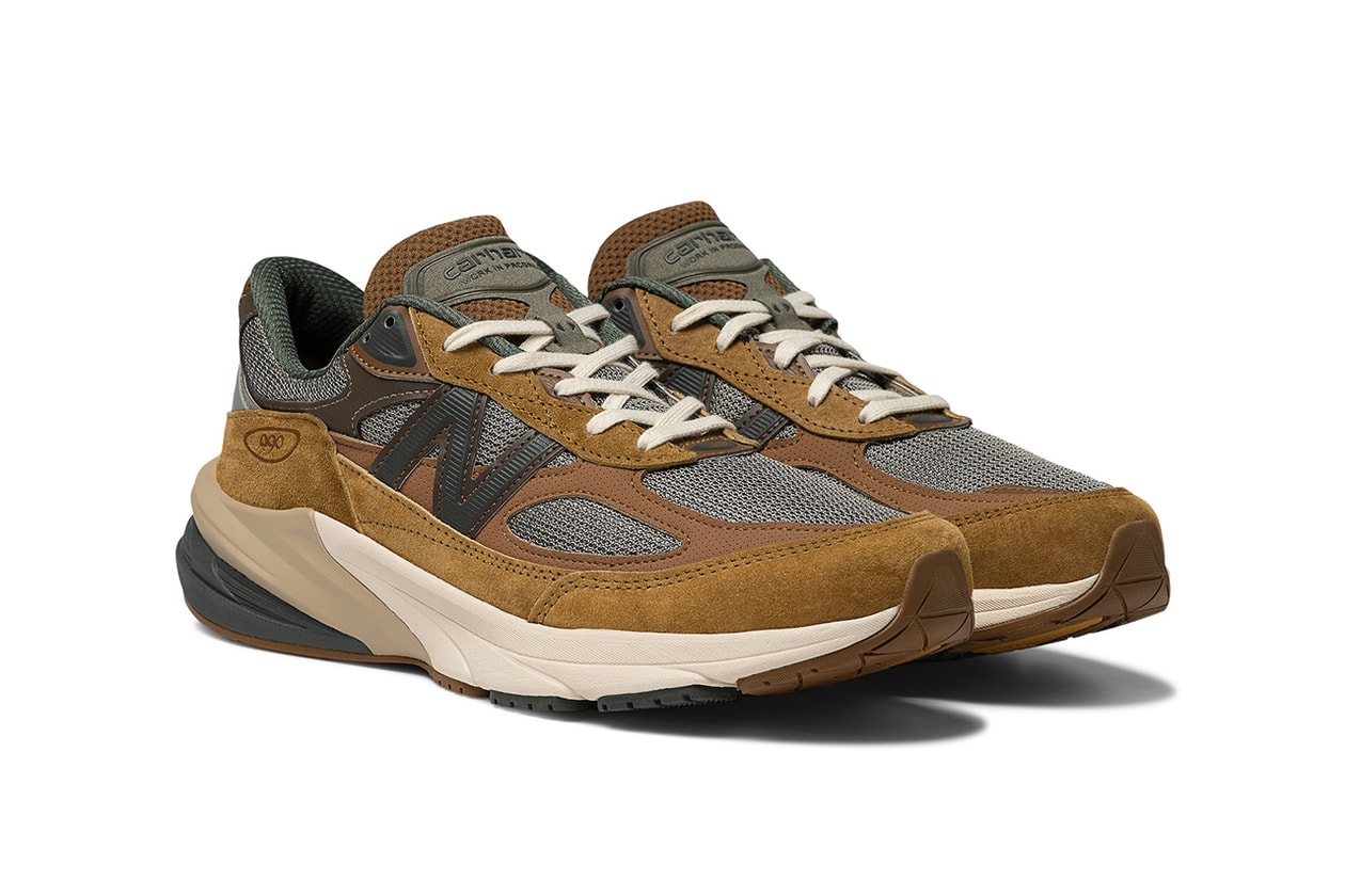 カーハート ワークインプログレスと New Balance がコラボモデル MADE in USA 990v6 を正式に発表 Carhartt WIP x New Balance MADE in USA 990v6 release info