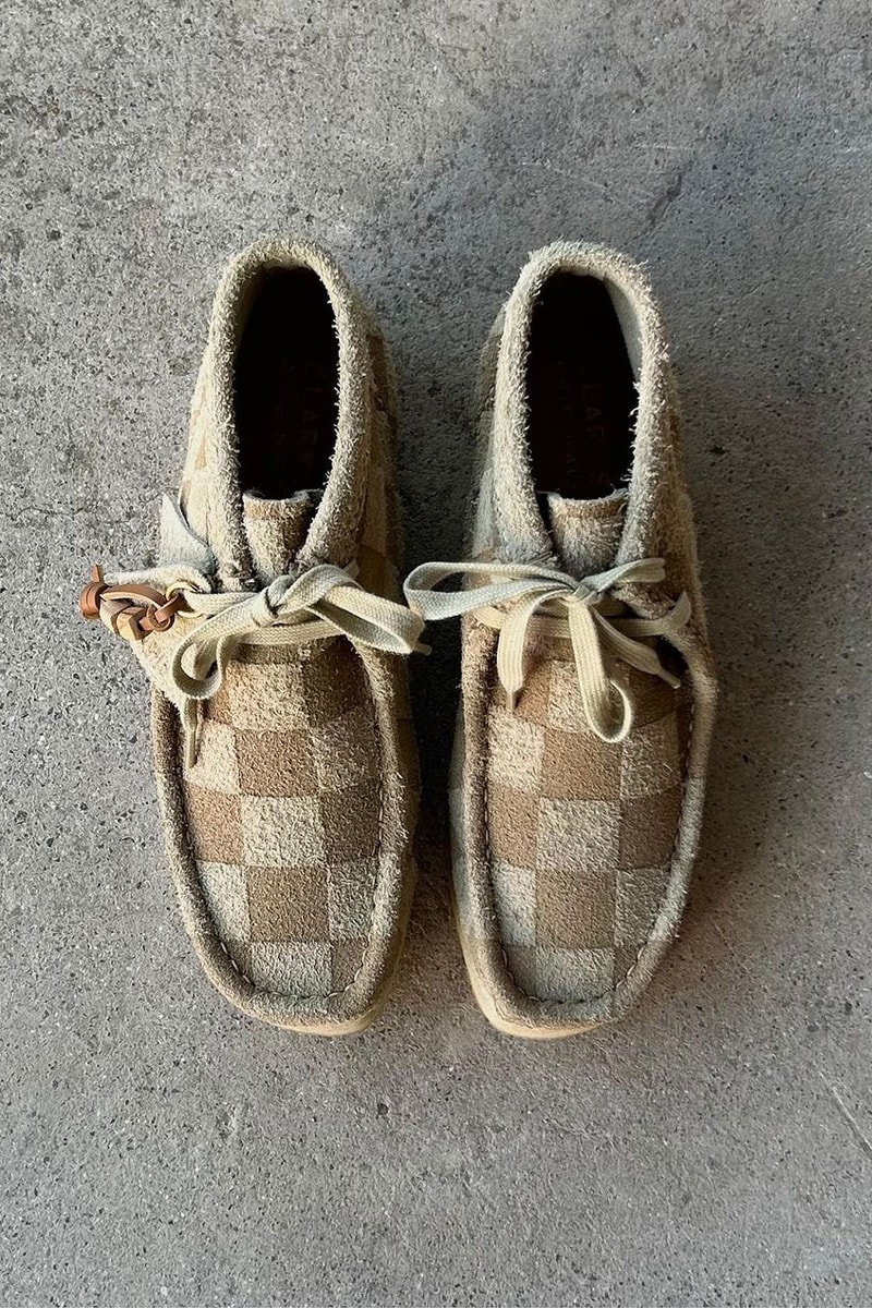 クラークスオリジナルスがチェッカーボードパターンをあしらった新作ワラビーを発売 Clarks Originals Footwear Shoes Trainers Sneakers Fashion Streetwear Checkerboards UK British England Clothing Style
