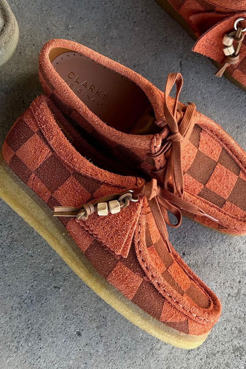 クラークスオリジナルスがチェッカーボードパターンをあしらった新作ワラビーを発売 Clarks Originals Footwear Shoes Trainers Sneakers Fashion Streetwear Checkerboards UK British England Clothing Style