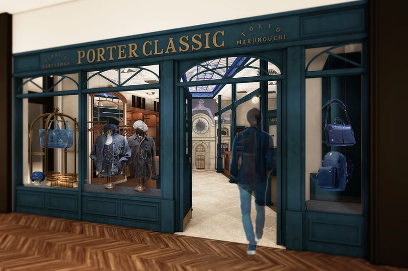 PORTER CLASSIC が“クラシックジェントルマン”をテーマにした新店舗を東京・丸の内にオープン