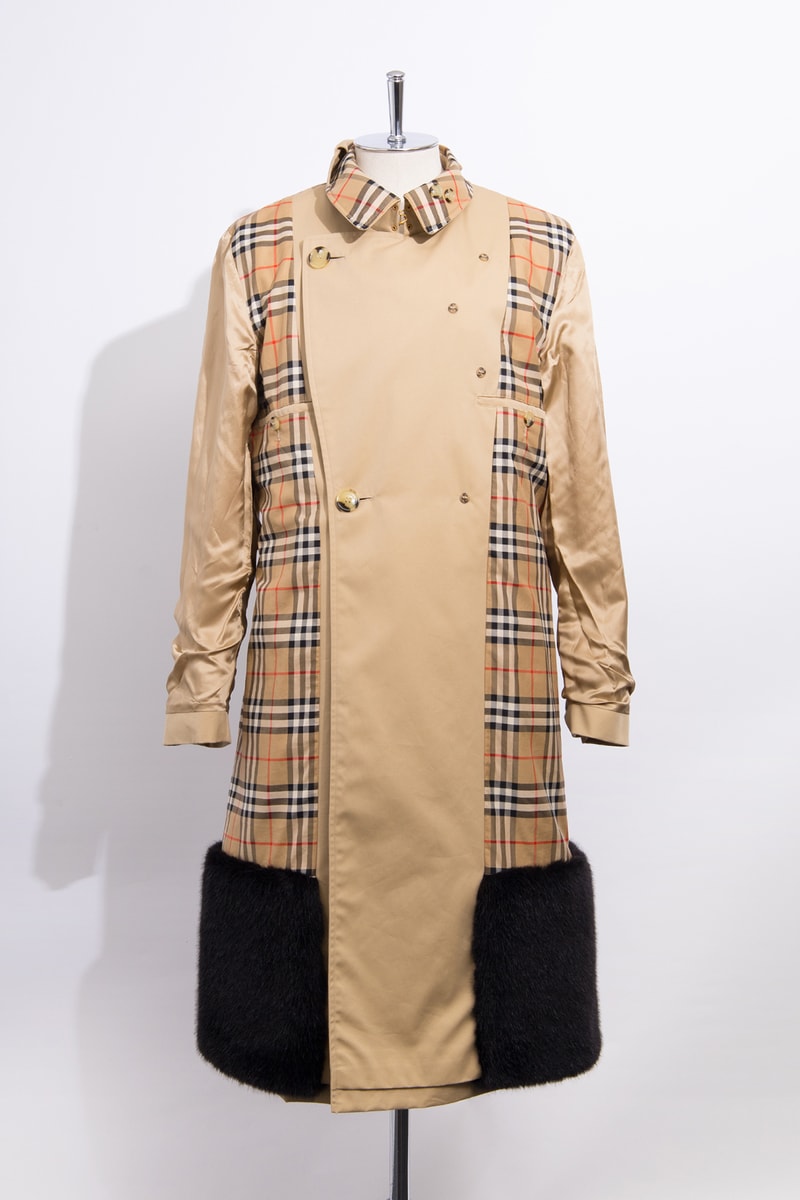 コム デ ギャルソンからバーバリーのカスタマイズトレンチが青山店限定で登場 COMME des GARÇONS BURBERRY customized trench coat aoyama store release info