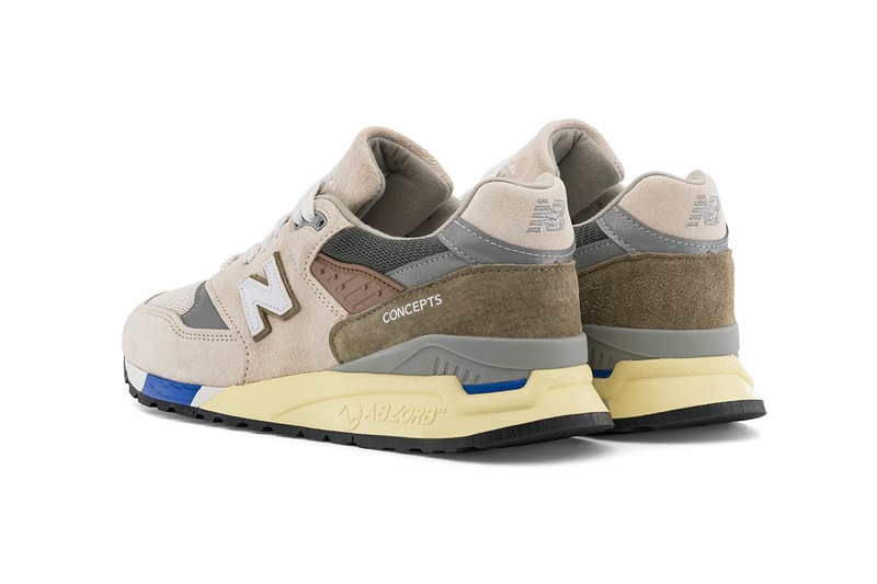 コンセプツ x ニューバランス  メイド イン USA 998 “C-Note” が発売10周年を記念して復刻 Concepts x New Balance  MADE in USA 998 “C-Note” release info