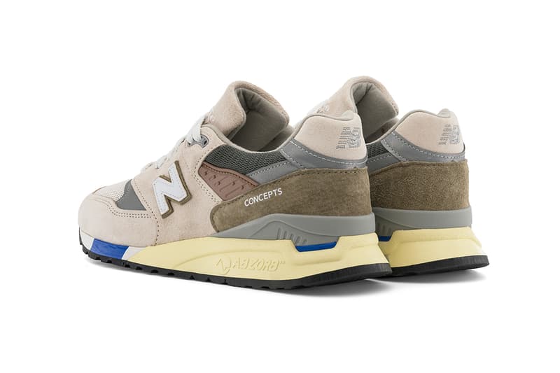 コンセプツ x ニューバランス メイド イン USA 998 “C-Note” が発売10周年を記念して復刻 Concepts x New Balance MADE in USA 998 “C-Note” release info