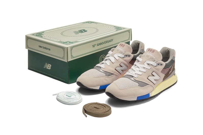 コンセプツ x ニューバランス  メイド イン USA 998 “C-Note” が発売10周年を記念して復刻 Concepts x New Balance  MADE in USA 998 “C-Note” release info