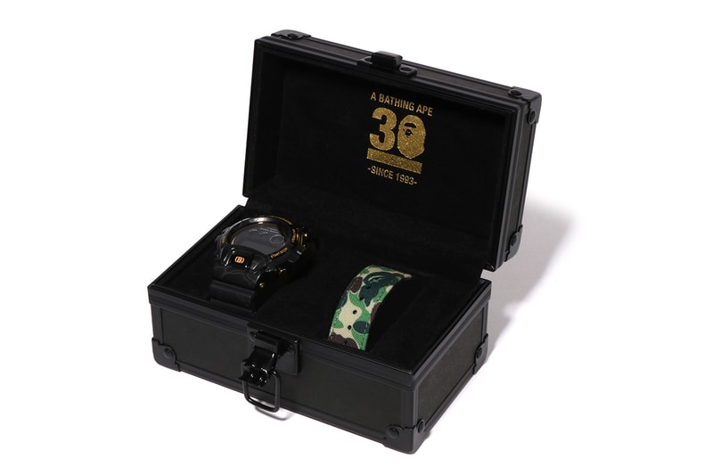 ジーショックからア・ベイシング・エイプ 30周年記念モデルが登場 G-SHOCK BAPE GM6900BAPE-1 Collaboration Release Info