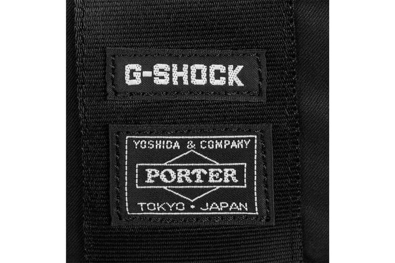 Gショックとポーターのコラボバッグがセットとなった限定モデルが発売 g shock porter collaboration bag Limited model release info