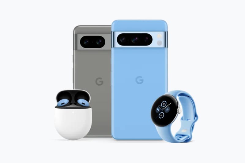 Google が新型スマートフォン Pixel 8 / 8 Pro を発表