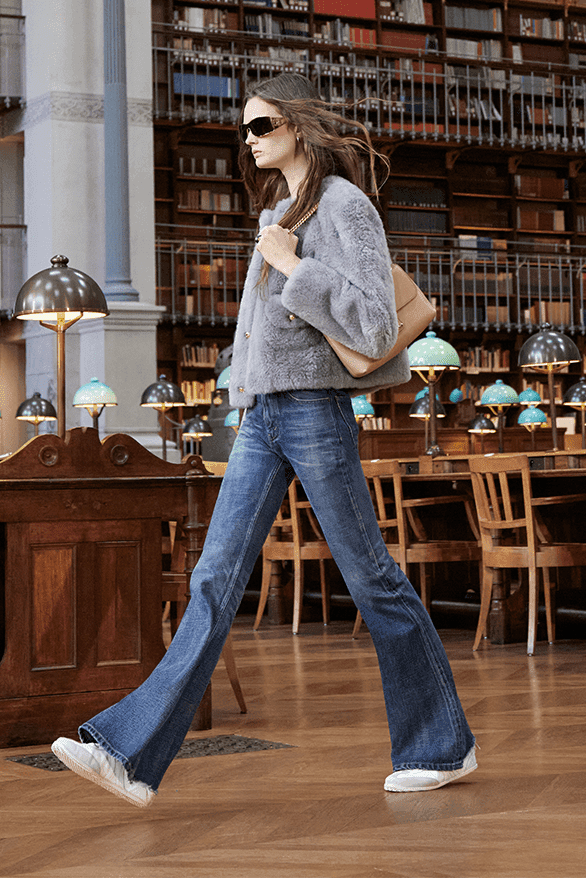 セリーヌ 2024年サマーコレクション CELINE Summer 2024 Runway Video Hedi Slimane Paris BIBLIOTHÈQUE NATIONALE womenswear