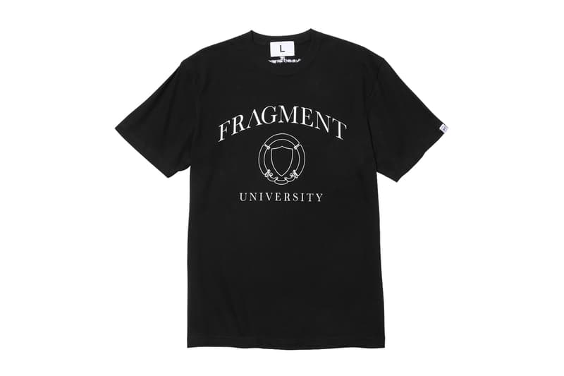 藤原ヒロシ主宰の大学 フラグメント ユニバーシティのオフィシャルグッズが発売 Hiroshi Fujiwara FRAGMENT UNIVERSITY Official items release info