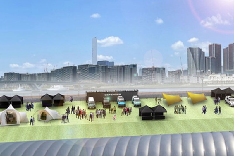 ランドローバー ディフェンダーの走破性能と世界観を体感できる都市型イベントが開催