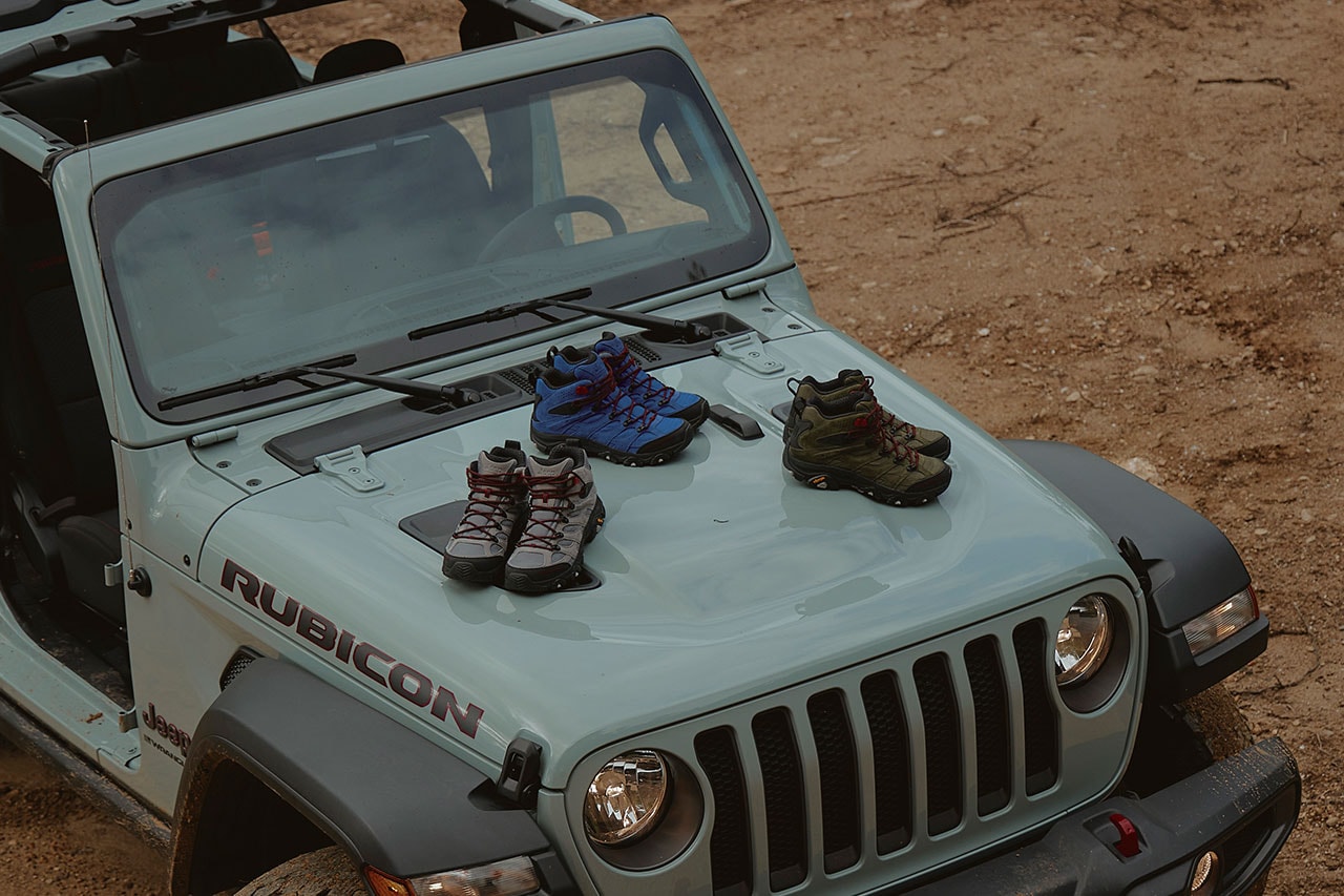 メレルがジープの本格オフローダー “ルビコン”に着想したコラボモデルを発売 merrell jeep rubicon MOAB 3 MID X Jeep release info