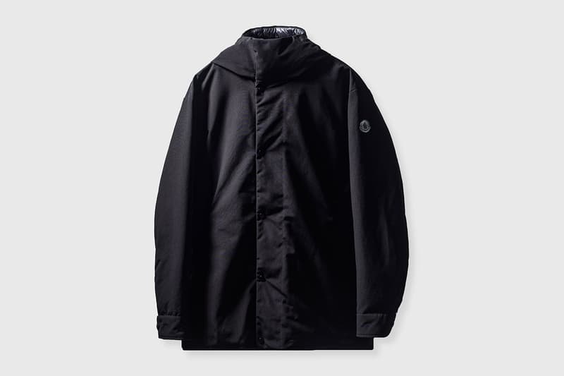 モンクレールから新たにロンハーマン別注のリバーシブルダウンジャケットが登場 moncler exclusive for rhc ron herman black reversible down jacket release info