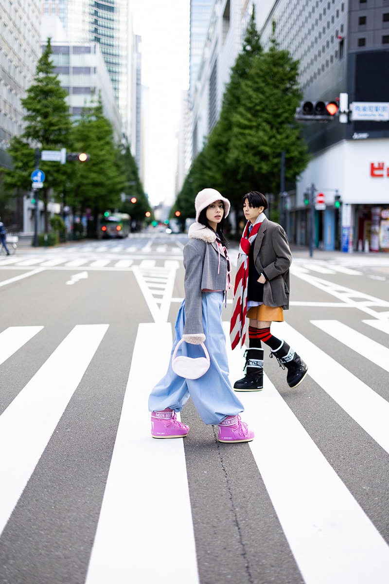 新上陸のムーンブーツを HIYADAM & Tina が街履き MOON BOOT Hiyadam Tina