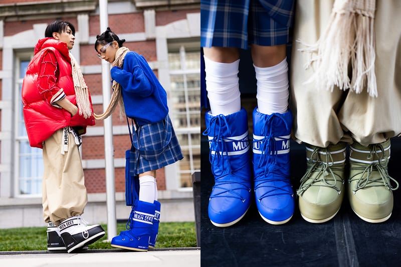 新上陸の MOON BOOT を HIYADAM & Tina が街履き