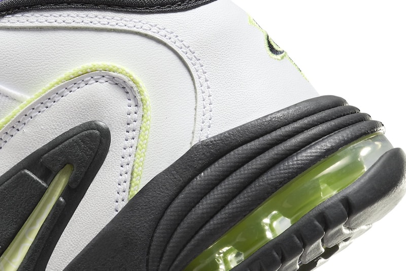 ナイキエアマックスペニー1からリトル・ペニーに着想を得た新色 “ペニーストーリー”が登場 Nike Air Max Penny 1 "Penny Story" Has a 2024 Release Date FZ4043-100 White/Light Lemon Twist-Field Purple-Anthracite february 10 2024 penny hardaway stussy swoosh high tops basketbal lshoes