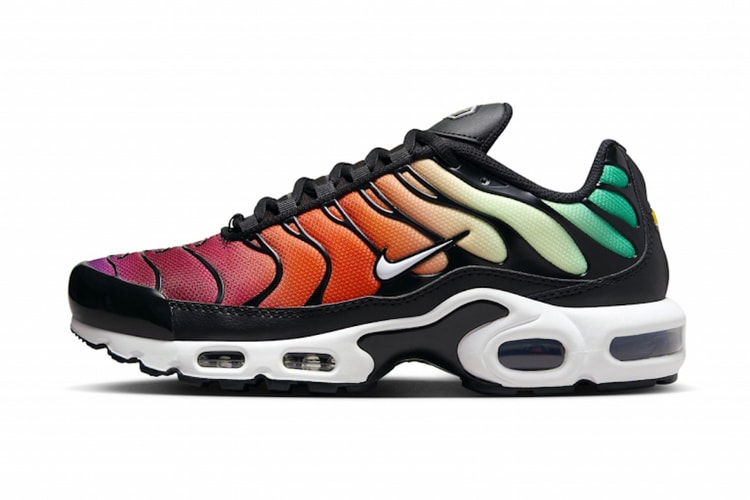 Nike Air Max Plus から“虹”を連想させるカラーリングの新作が登場