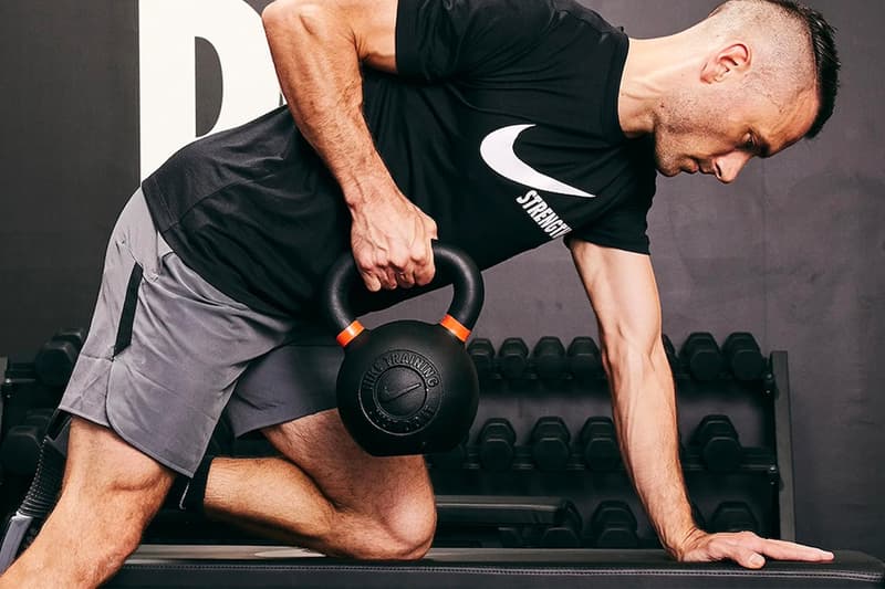 ナイキがジム/トレーニング用品を展開する新ライン ナイキ ストレングスをローンチ Nike Is Now Selling Strength Gym Equipment top notch gear kettlebells barbells weights benches racks workout at home 