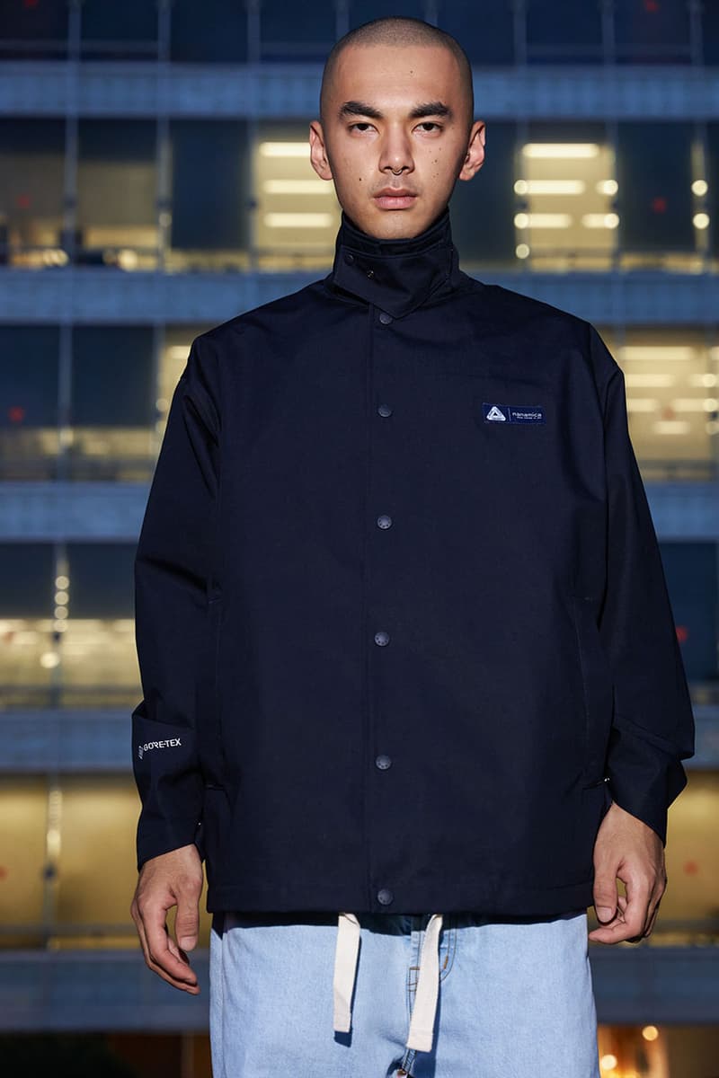 パレス スケートボードから初となるナナミカとのコラボコレクションが発売 palace nanamica collaboration collection gore tex parka jacket sweater hat official release date info photos price store list buying guide