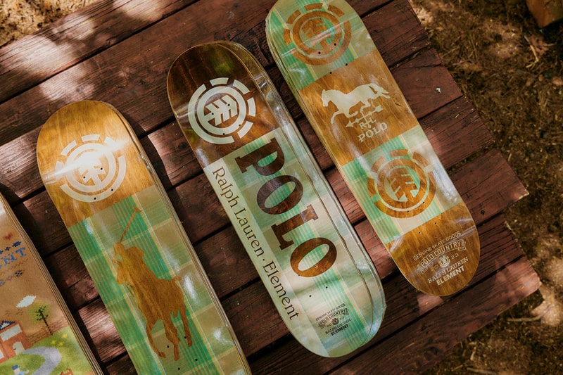 ポロ ラルフ ローレン x エレメント・スケートボードが初のコラボレーションを発表 polo ralph lauren element skateboards collabo collection release info