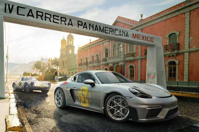 ポルシェとタグホイヤーが共同開発した特別な 718 ケイマン GT4 RS が登場 Porsche x TAG Heuer 718 Cayman GT4 RS Panamericana Release Info