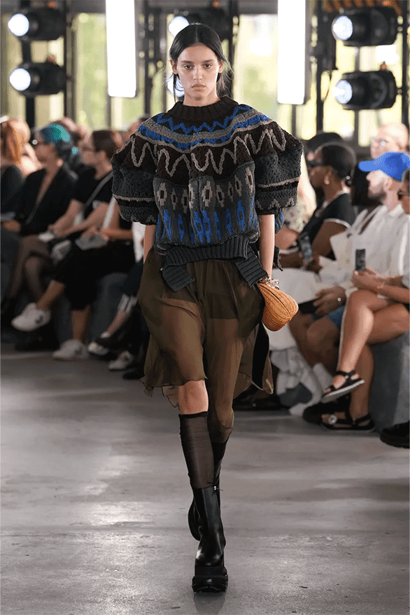 サカイ 2024年春夏コレクション sacai Spring Summer 2024 Paris Fashion Week womenswear menswear runway chitose Abe