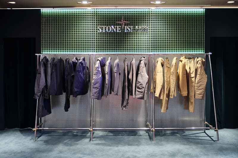 ストーンアイランドのポップアップストアが伊勢丹新宿店メンズ館にて開催 stone island ghost isetan shinjuku pop up info