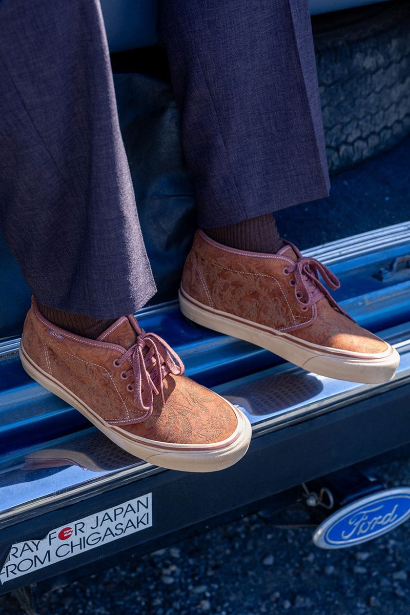 ホワイトマウンテニアリングxヴァンズから第2弾となるコラボシューズが登場 white mountaineering vans collabo chukka 49 dx sk8 low release info