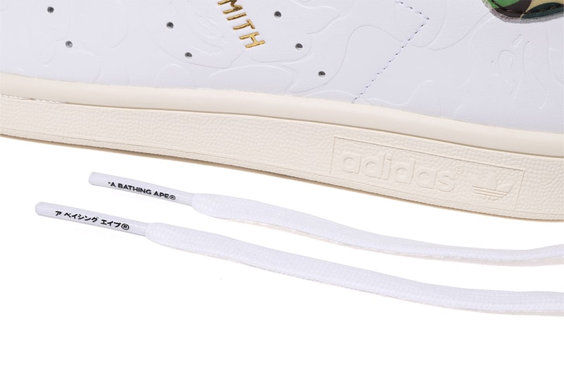 アベイシングエイプxアディダスオリジナルスが最新コラボ スタンスミスベイプを発売 a bathing ape adidas originals stan smith bape release info