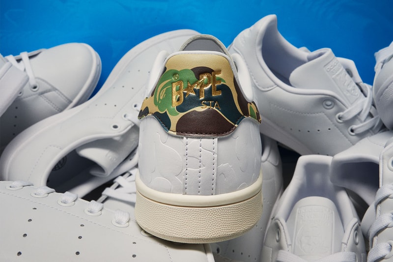 アベイシングエイプxアディダスオリジナルスが最新コラボ スタンスミスベイプを発売 a bathing ape adidas originals stan smith bape release info