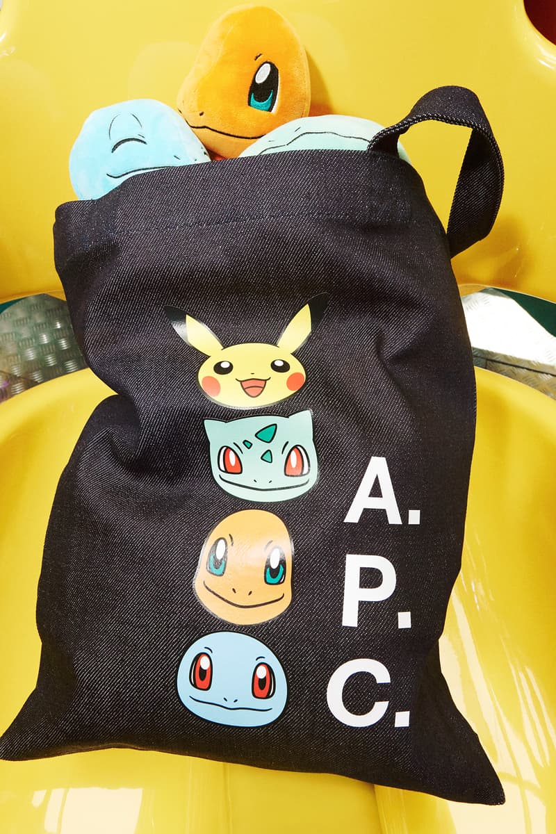 アー・ペー・セーが『ポケモン』とのコラボコレクションを発表 A.P.C. POKÉMON INTERACTION #21 release info