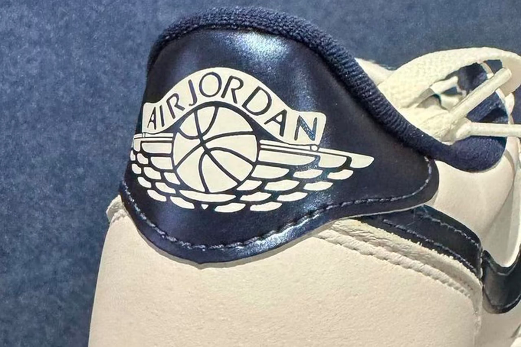 藤原ヒロシが復刻予定のエアジョーダン 1 '85をお披露目 Take a First Look at the Air Jordan 1 Low '85 "Metallic Navy" sneaker news 