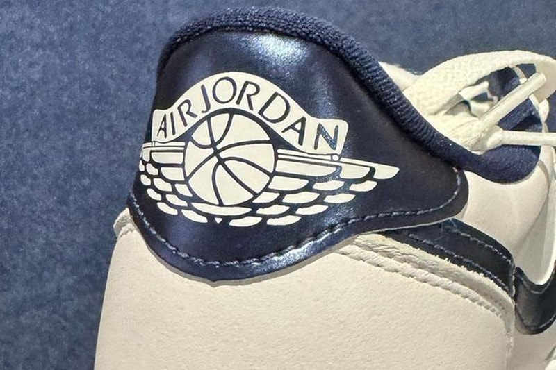 藤原ヒロシが復刻予定のエアジョーダン 1 '85をお披露目 Take a First Look at the Air Jordan 1 Low '85 "Metallic Navy" sneaker news
