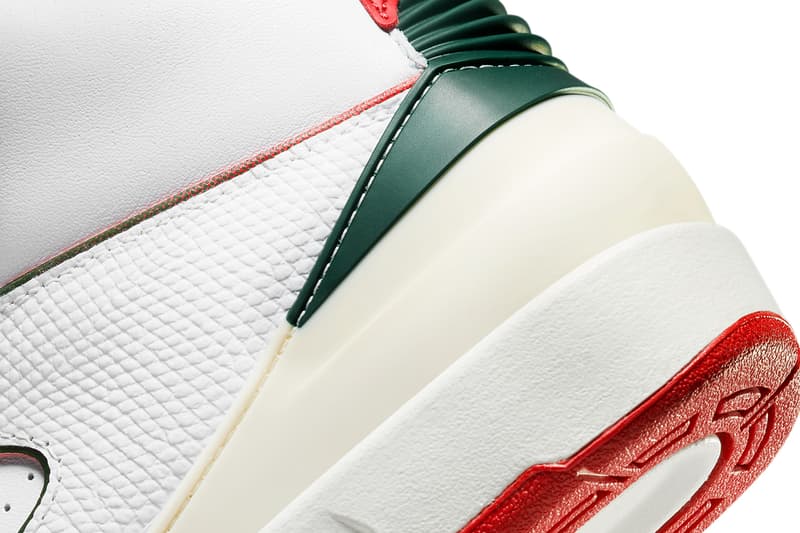 エアジョーダン2からイタリア国旗に着想した新色“オリジンズ”が登場 Air Jordan 2 White Fire Red DR8884-101 Release Date info store list buying guide photos price origins