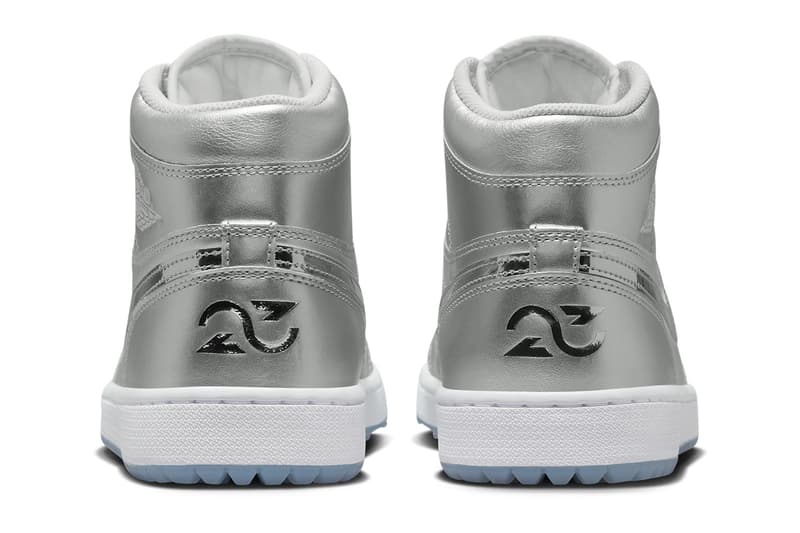 ジョーダン ブランドからシルバーを纏ったギフトギビングパックがゴルフ仕様で登場 air jordan golf gift giving pack 1 high low 6 metallic silver 23 photon dust white