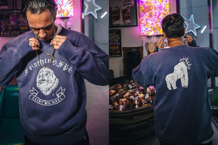 A BATHING APE® x ©SAINT Mxxxxxx によるコラボアイテム第2弾が到着