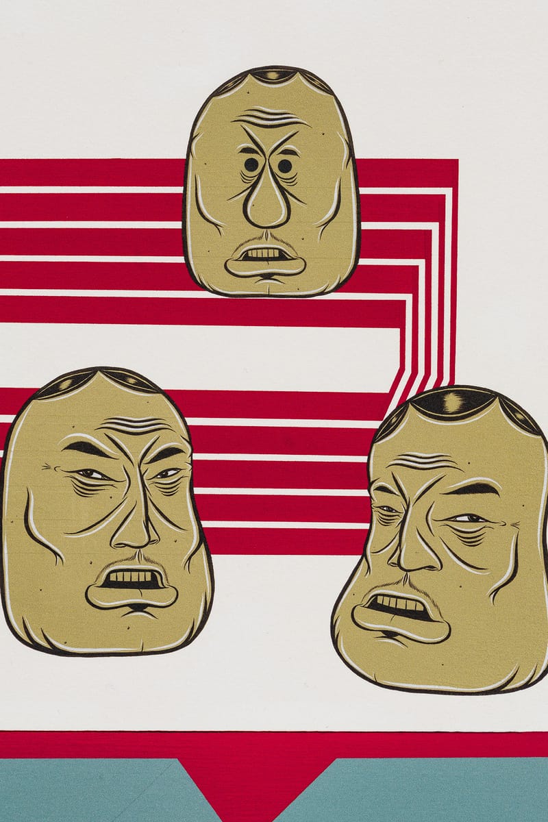 Barry McGee バリーマッギー TWIST ポスターJUXTAPOZ｜美術品 