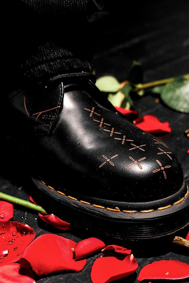 ボーン x レイズド から ドクターマーチンとのコラボ3ホールシューズが登場 Born X Raised + Dr. Martens “The Web” 1461 Oxford release info