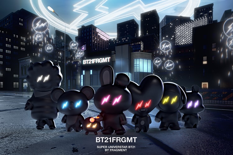 藤原ヒロシ主宰 fragment design x BT21 のコラボコレクションが HYPE DROP で独占販売