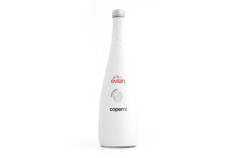 エビアンとコペルニが星座に着想した幻想的なガラスボトルを製作 Coperni evian Bottle Collaboration Release Info Date Buy Price 